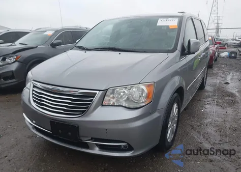 2015 Chrysler Town & Country Touring из США, поврежденный, VIN 2C4RC1BG3FR534137
